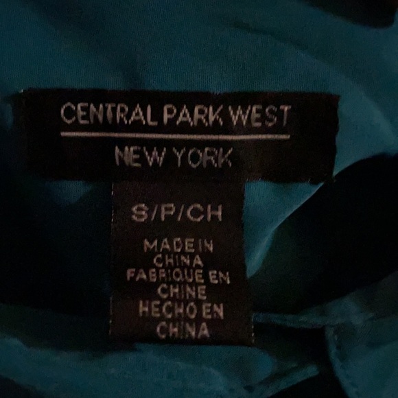 Central Park West button up shirt choice in size teal - Picture 5 of 5